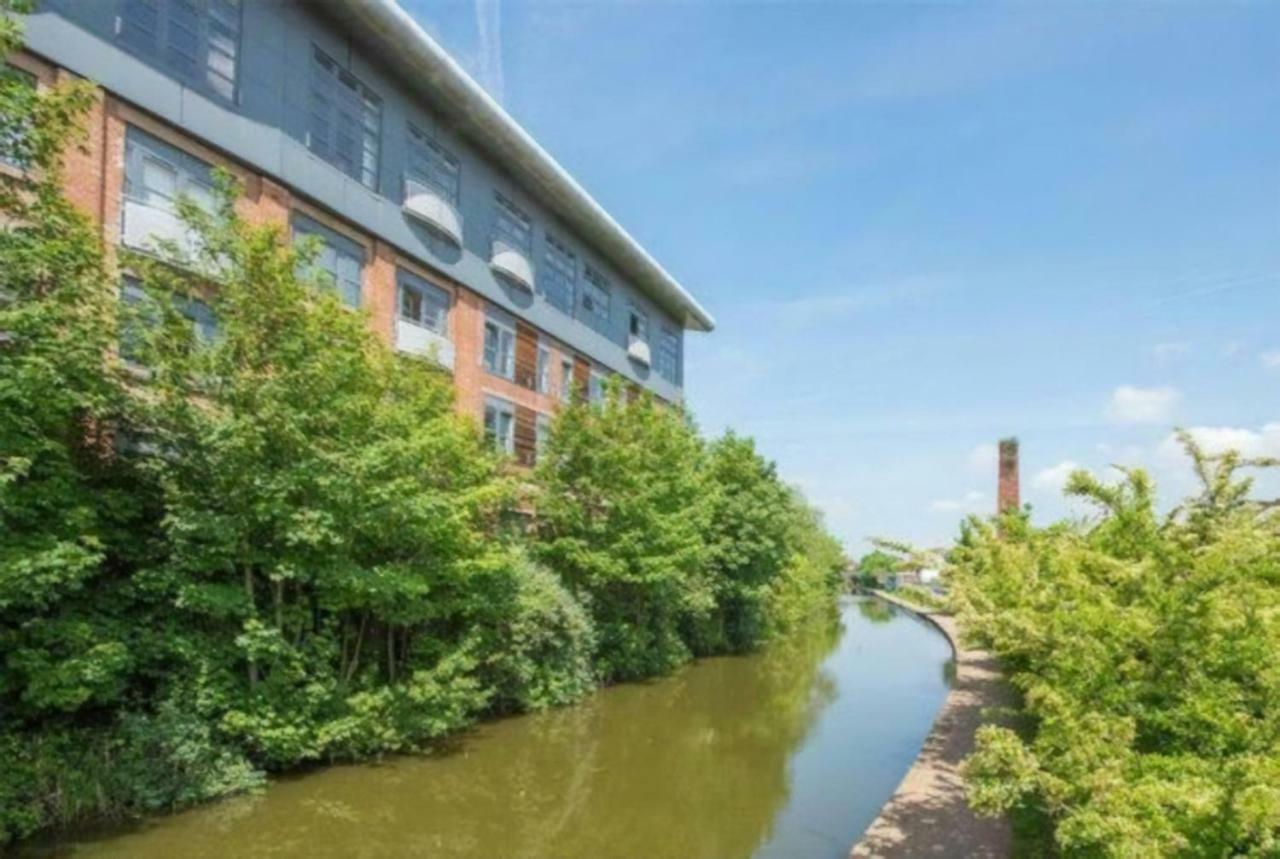 4B Loft Penthouse Industrial Decor With Canal & City Views Coventry Exterior foto